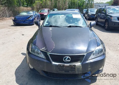 2007 Lexus Is from USA, damaged, VIN JTHCK262775014551